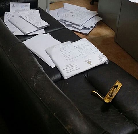 بالصور.. مجهولون يسرقون إجابات طلاب الآداب والعلوم "بالدواسر"