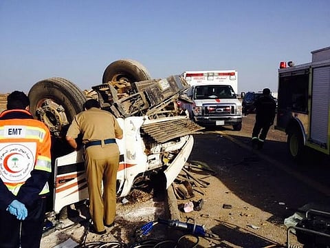 حادثان منفصلان بطريقَي الهجرة وينبع يخلفان إصابتيْن خطيرتيْن