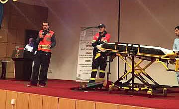 محاضرة عن إدارة الأزمات وتمريض الطوارئ بتبوك