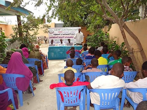 "الندوة" توزّع مخصصات الأيتام على مكفوليها في "الصومال"
