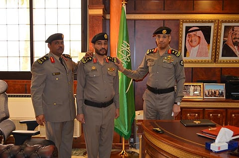 مدير شرطة تبوك يقلد "السعدون" رتبة عميد