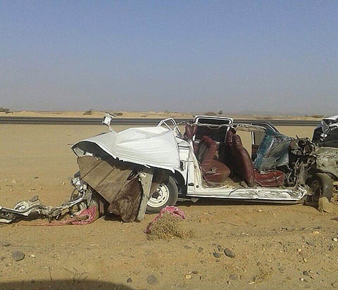 وفاة طالب متوسطة وإصابة آخر في حادث مروري بـ"تثليث"