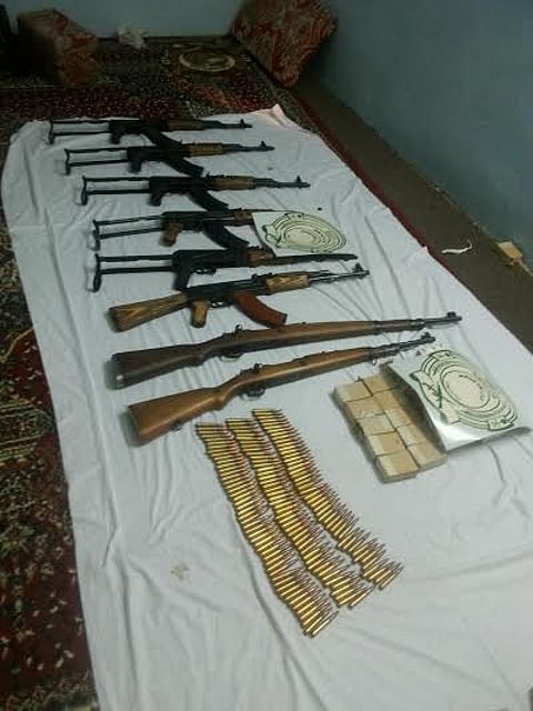 تبادل إطلاق نار يسفر عن ضبط أسلحة ومخدرات في جازان