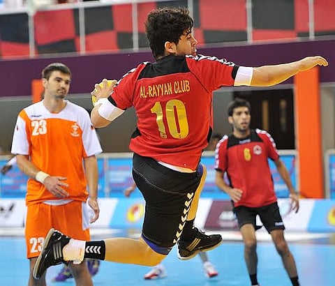 قبضة مضر تصطدم بالريان القطري في افتتاح خليجية اليد 35