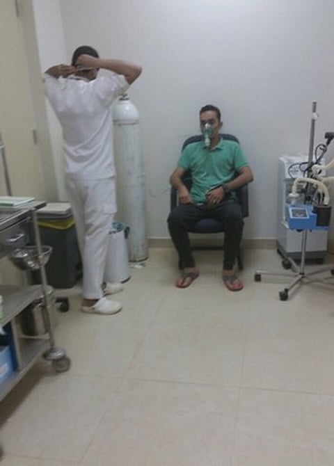 مستشفيات "الحفر" تستقبل ٣٣٦٣ مراجعاً بسبب "الغبار"