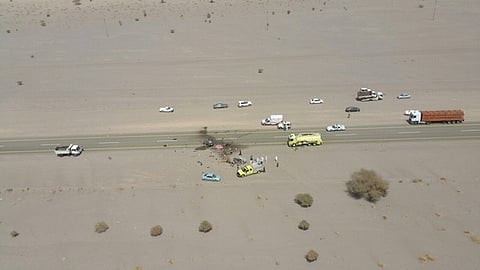 مصرع شخصين في تصادم وجهاً لوجه بطريق "العلا– المدينة"