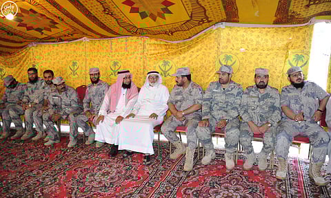 "البلوي " ينقل تعازي ولي ولي العهد لذوي الشهيد "المالكي"