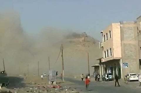 التحالف يقصف معسكر الخفجي التابع للمخلوع "صالح"