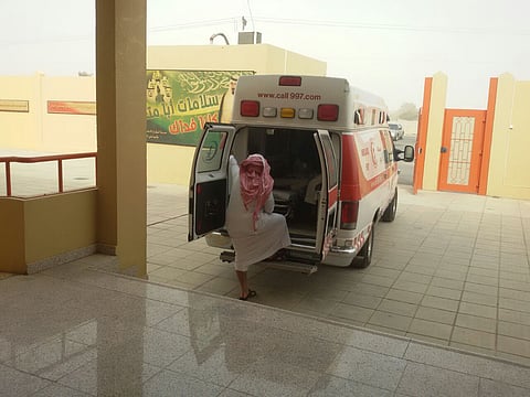 بالصور .. حالات ربو بمدارس قيا والإسعاف يباشر