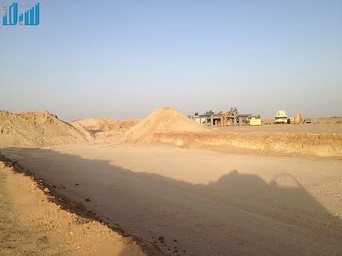 "سبق" تكشف: مستنقعات غرب الخرمة خلفتها أعمال "كسارات" مخالفة