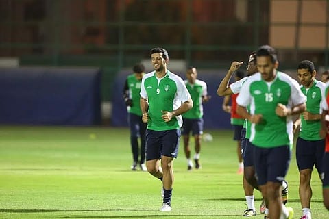 "الأهلي" ينهي تحضيراته لـ"أهلي دبي" بمران تكتيكي