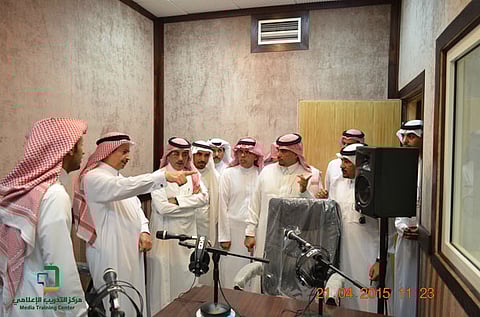 "هيئة الإذاعة " تفتتح استديو التدريب الإعلامى