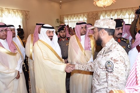 أمير نجران يستقبل مبايعي ولي العهد وولي ولي العهد