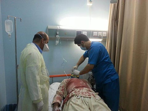 تجربة افتراضية لاستقبال حالات طارئة بمستشفى المندق