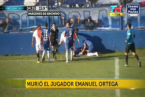 بالفيديو.. وفاة لاعب أرجنتيني شاب بعد اصطدامه بحائط أسمنتي