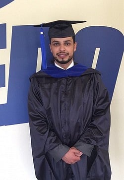 "محمد السراء" يحصل على الماجستير