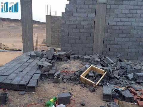 سقوط حائط "تحت الإنشاء" يصرع عاملاً في عفيف