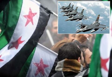 تركيا وأمريكا تتفقان على تقديم دعم جوي للمعارضة السورية