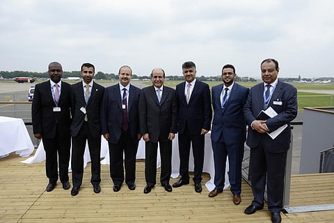 "الحمدان" يحضر فعاليات معرض باريس الدولي للطيران