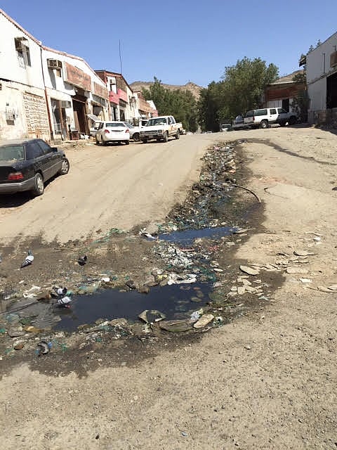 صناعية "ريع ذاخر" بمكة تغرق في مياه المجاري منذ 10 سنوات