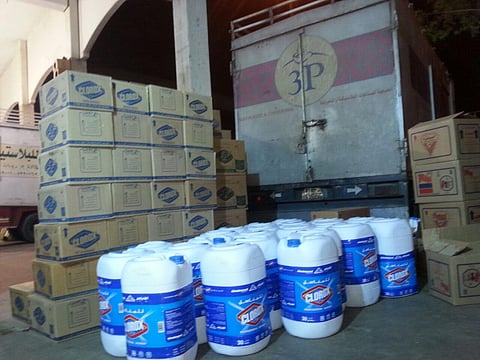 مصادرة ألف جالون كلوركس مقلد بمكة  المكرمة