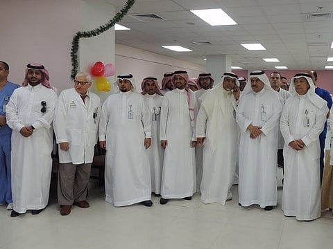 مجمع الملك عبد الله الطبي بجدة يعايد منسوبيه