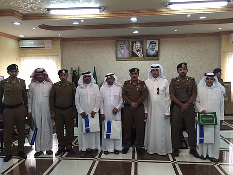 "الشهراني" يكرم المتقاعدين من مرور نجران