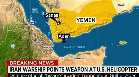 مسؤول: فرقاطة إيرانية أطلقت النار على هليكوبتر أمريكية وسفينة للتحالف