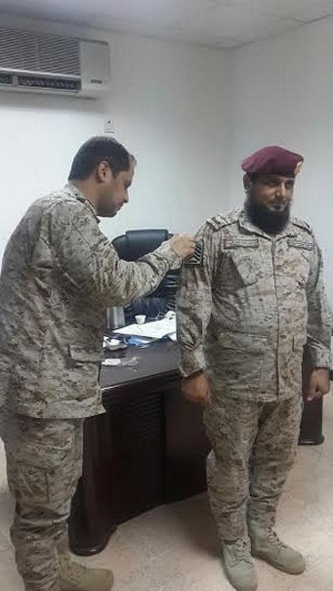 "البارقي" رقيب أول بقوة الحماية الخاصة