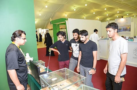 جامعة الملك خالد تختتم مشاركتها  بفعاليات سوق عكاظ بالطائف