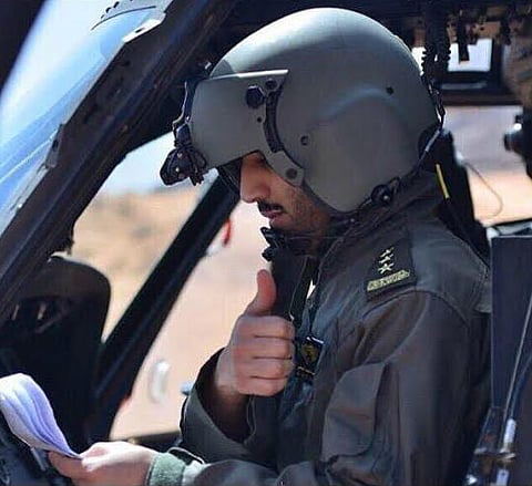 شقيق "شهيد الأباتشي" ينعيه بقصيدة مبكية وابن سبرة ينقل تعازي الملك