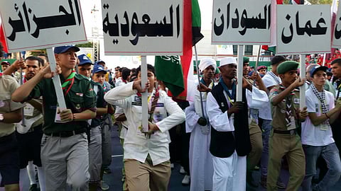 "كشافة السعودية" تشارك بالمخيم الكشفى العربي الــ 31 فى الأردن