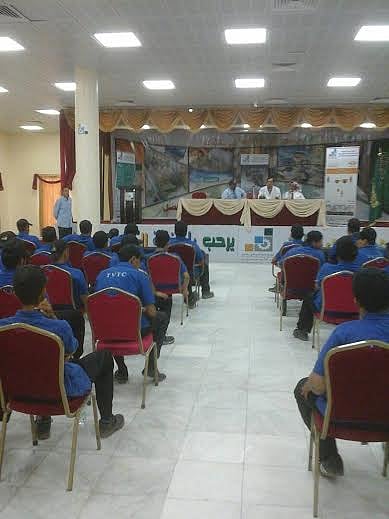 محاضرة للتوعية بـ"كورونا" في معهد تثليث الصناعي 
