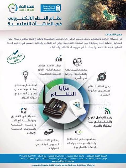 شركة تتكفل بتجهيز ثانوية "الماسورة" بنظام نداء إلكتروني