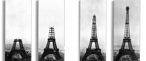 بالصور.. برج إيفل عمره 125 عاماً وزاره 250 مليون سائح