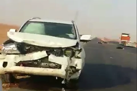 بالفيديو والصور .. سيارة تحوِّل قطيعاً من الأغنام إلى أشلاء بشقراء
