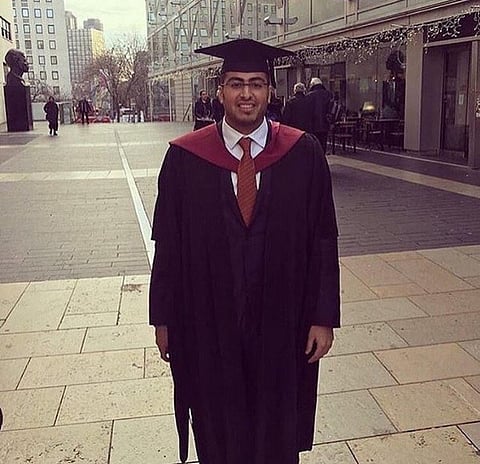 خالد بن متعب يحصل على الماجستير في القانون