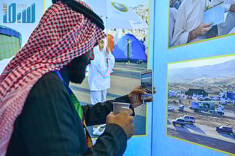 شاهد.. "مناشط الهيئة بالميدان" تجذب الحضور في ملتقى "ألوان السعودية"