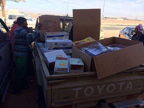 "خيرية الشملي" بحائل توزع 3 آلاف إعانة شتوية