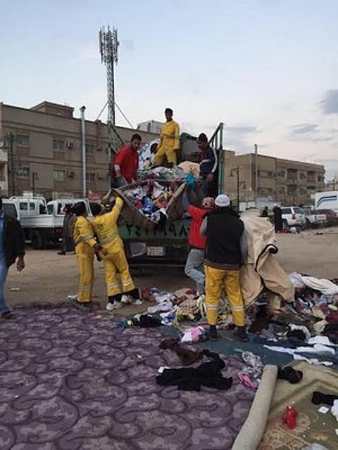 مصادرة كميات من المواد الغذائية والملابس الجاهزة بـ "شميسي الرياض"