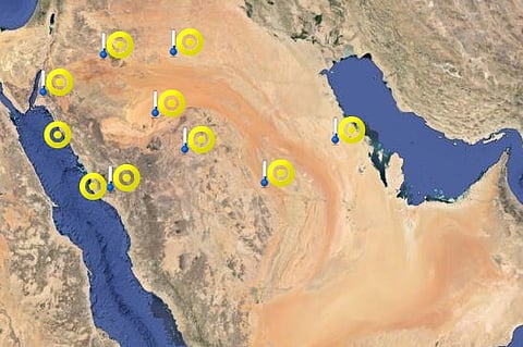 "الإنذار المبكّر" في تنبيه متقدّم: أمطارٌ على ينبع حتى السادسة مساءً