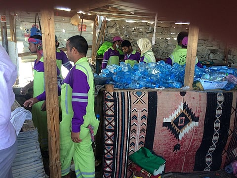 بلدية معابدة مكة تتفاعل مع "سبق" وتباشر عشوائيات جبل النور بحملة موسعة