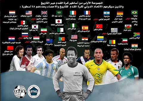 الاتحاد الدولي للتاريخ والإحصاءات يكرّم 47 أسطورة عالمية.. بينهم ماجد عبدالله