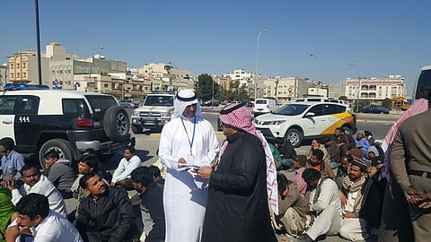 ضبط ١٥٦ مخالفاً في حملة تفتيشية لمكتب العمل بالخبر