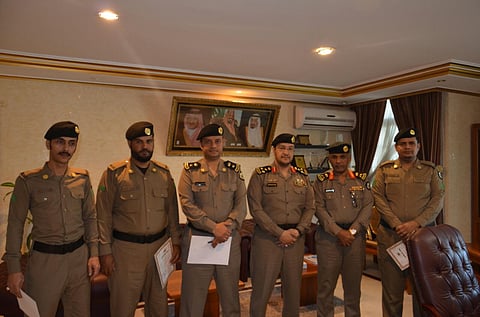 تكريم 3 من قوة المهمات رفضوا رشوةً مالية بشرطة الطائف