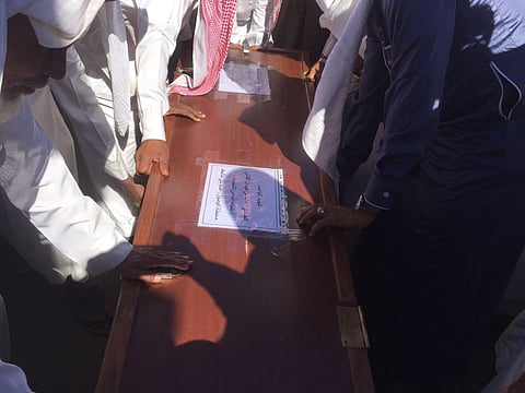 فريق من أمانة قطاع الشباب بإمارة مكة يشارك في تشييع الشهيد "المالكي"