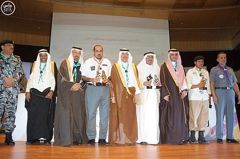 كشافة المدينة تحقِّق درعَيْ التميز في خدمة الحج والبيئة