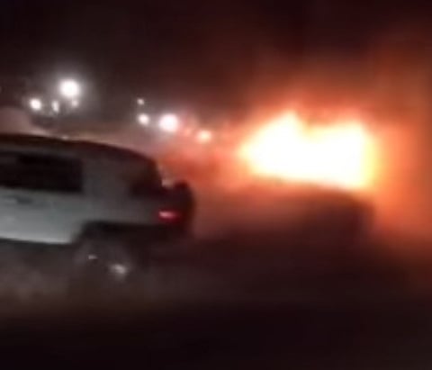 سقوط عصابة سرقة وإحراق السيارات بحائل