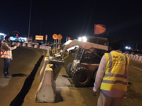 المدينة.. افتتاح طريق الخدمات بخط الهجرة إلى مكة المكرمة