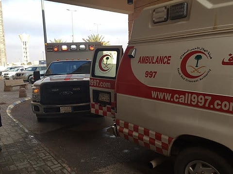 تصادم بين "كامري" وسيارة نقل بطريف يخلّف 3 إصابات